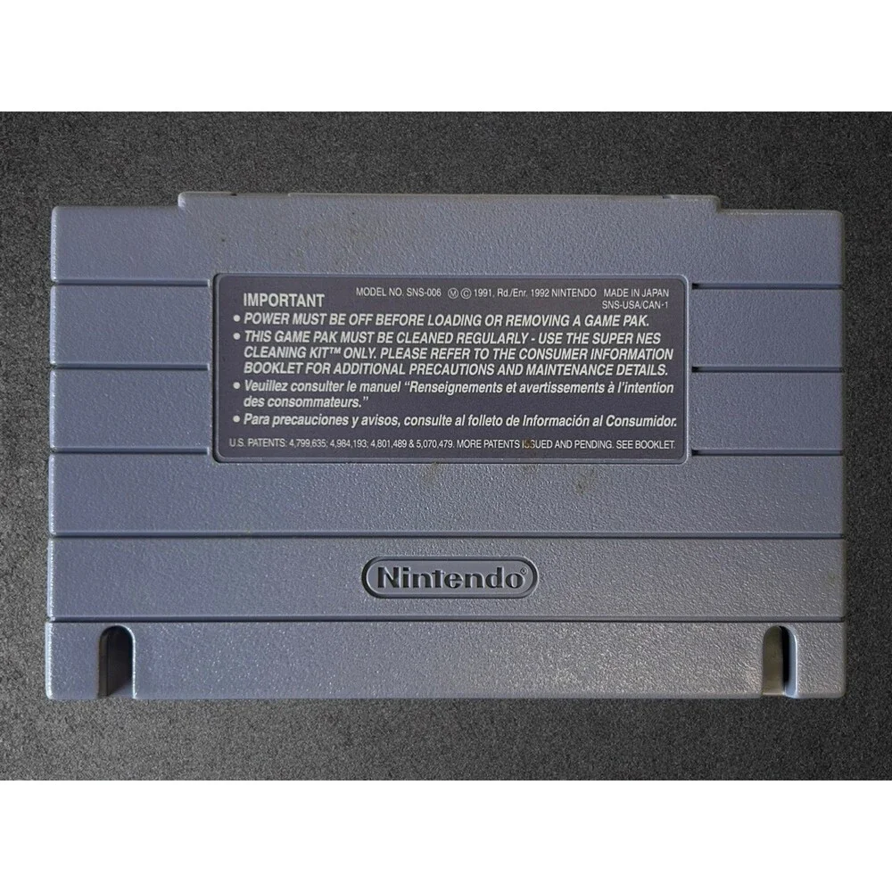 Indiana Jones Greatest Adventures SNES Super Nintendo Game Box & Manual